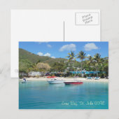 Cruz Bay, St. John USVI Briefkaart (Voorkant / Achterkant)
