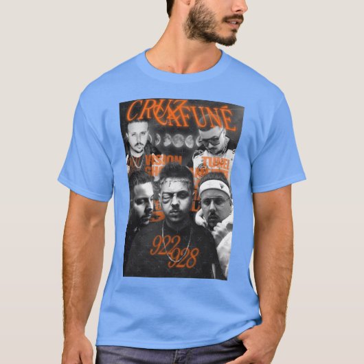 Cruz cafune edit vintage t-shirt (Voorkant)
