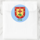 Cruz Family Shield Stickers (Tas)