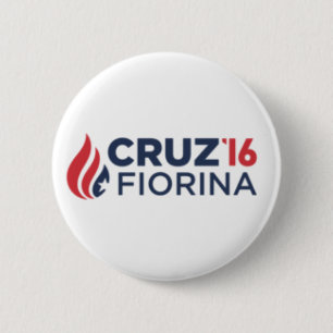 Cruz Fiorina '16 Logo Ronde Button 5,7 Cm