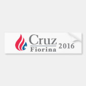 Cruz/Fiorina 2016 DISCOUNT bumper sticker (Voorkant)