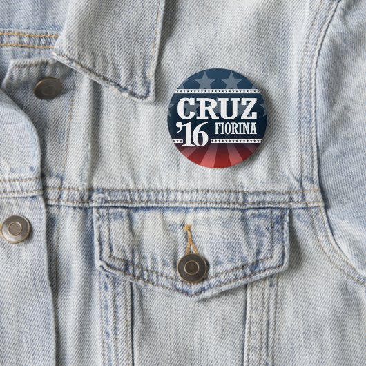 CRUZ FIORINA 2016 RONDE BUTTON 5,7 CM (In situ)