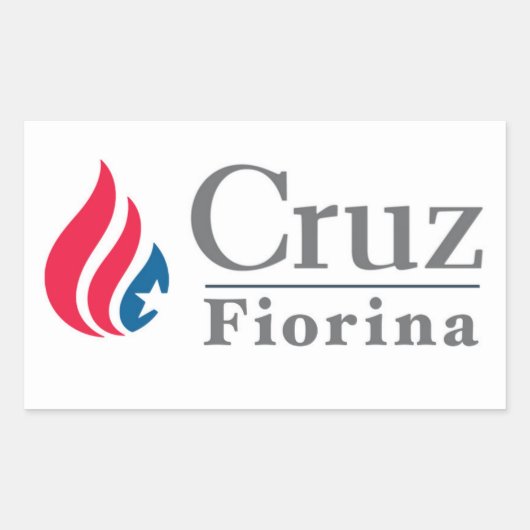 Cruz/Fiorina 2016 sticker (Voorkant)