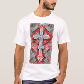 Cruz gótica tatuta 47 t-shirt (Voorkant)