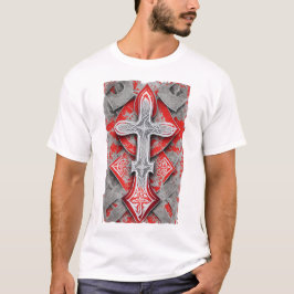 Cruz gótica tatuta 47 t-shirt