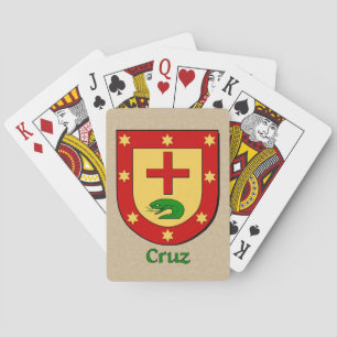 Cruz Heraldic Shield Speelkaarten