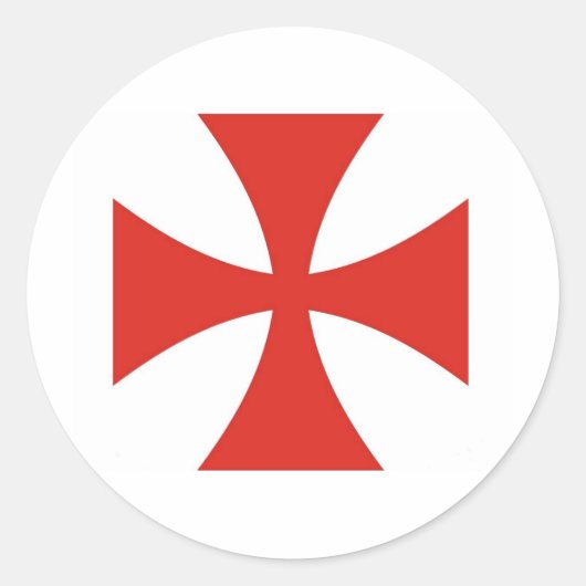 Cruz Patea Ronde Sticker (Voorkant)