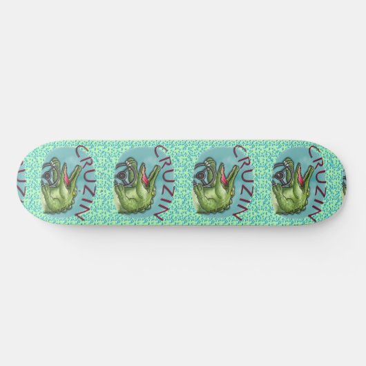 Cruzin Alligator Skateboard (Horizontaal)