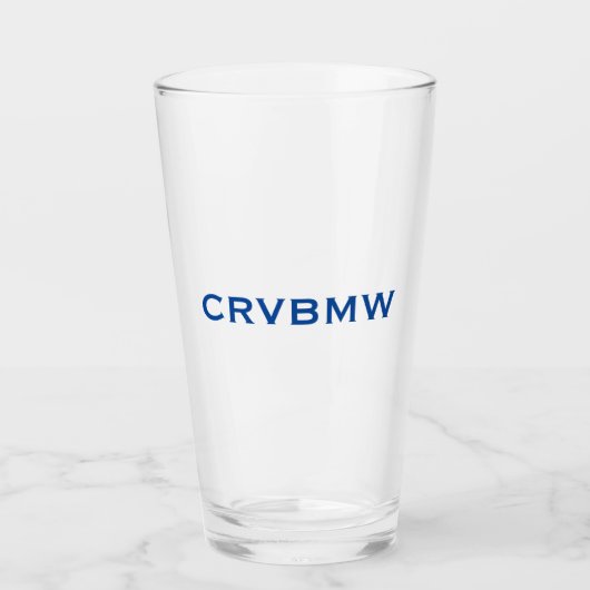 CRVBMW Glass Glas (Voorkant)