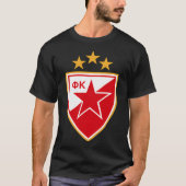 Crvena Zvezda Red Star Crest T-shirt (Voorkant)