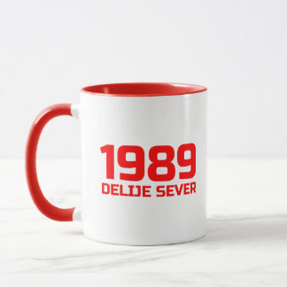 Crveni Tekst Delije Sever 1989 Mok