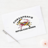 CRW-Sticker Ovale Sticker (Envelop)