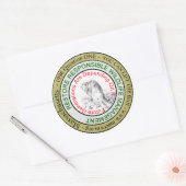 CRWM Ronde Sticker (Envelop)