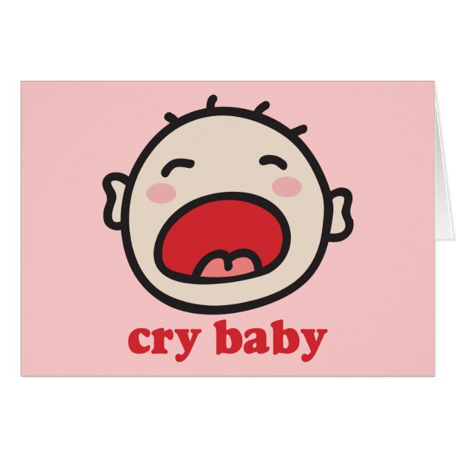 Cry Baby (Voorkant Horizontaal)