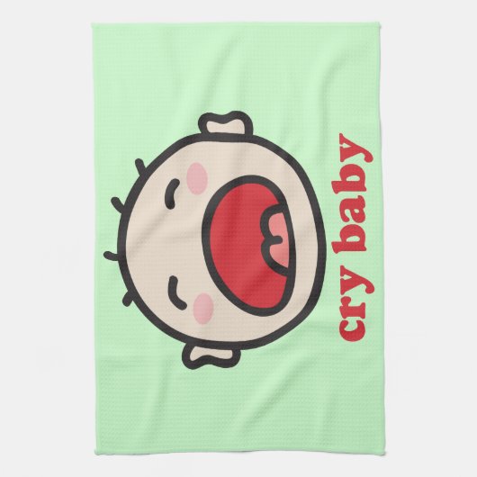 Cry Baby Theedoek (Verticaal)