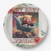 Cry Baby Trump papier Bord (Voorkant)