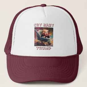 Cry Baby Trump Trucker Hoed Pet