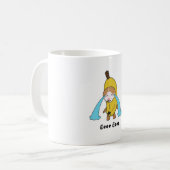 Cry Banana Sad Crying Cat Meme Eee Eee Eee Koffiemok (Voorkant links)