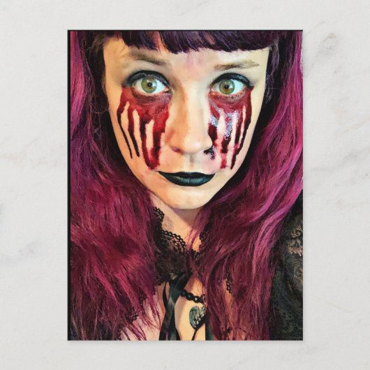 Cry Blood Briefkaart (Voorkant)