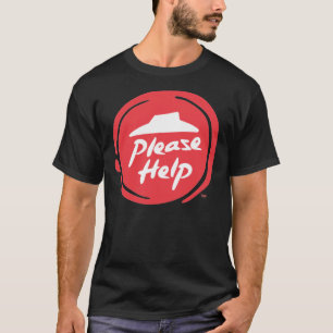 Cry for Help in een Pizza Hut Essential T-Shirt
