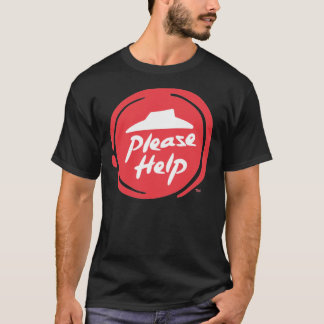 Cry for Help in een Pizza Hut Essential T-Shirt