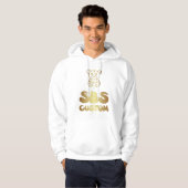 Cry Gold Teddy Bear Hoodie (Voorkant volledig)