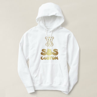 Cry Gold Teddy Bear Hoodie