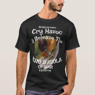 Cry Havoc Release Amador Zin-oorlog Californië T-shirt