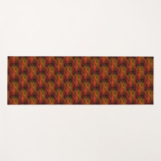 Cry Here Black / Among Roots, Yoga Mat (Voorkant (horizontaal))