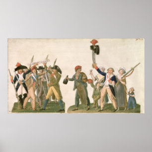 Cry of Liberty and the Departure for the Poster