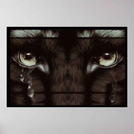 Cry van de Wolf Poster (Voorkant)