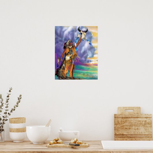 Cry van Thunder Poster (Keuken)