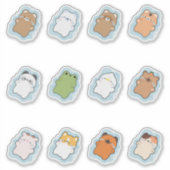 Crybaby Animals Sticker (Voorkant)