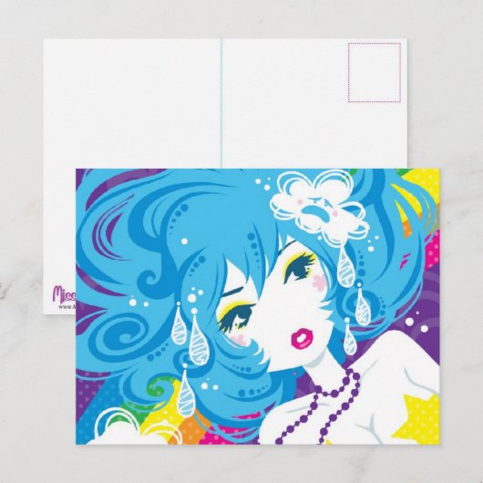 Crybaby-briefkaart Briefkaart (Voorkant / Achterkant)