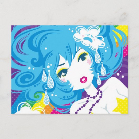 Crybaby-briefkaart Briefkaart (Voorkant)