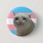 Crybaby Trans Pride Ronde Button 5,7 Cm (Voorkant)
