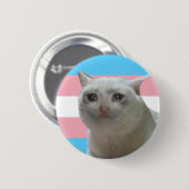 Crybaby Trans Pride Ronde Button 5,7 Cm (Voorkant /achterkant)