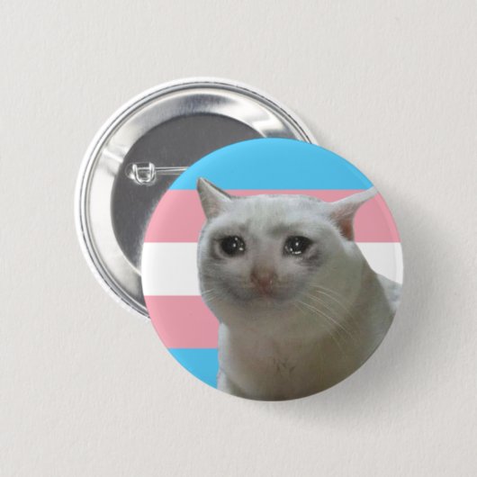 Crybaby Trans Pride Ronde Button 5,7 Cm (Voorkant /achterkant)