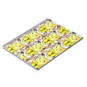 Crying Banana Cat Pattern Notitieboek (Linkerzijde)