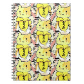 Crying Banana Cat Pattern Notitieboek (Voorkant)