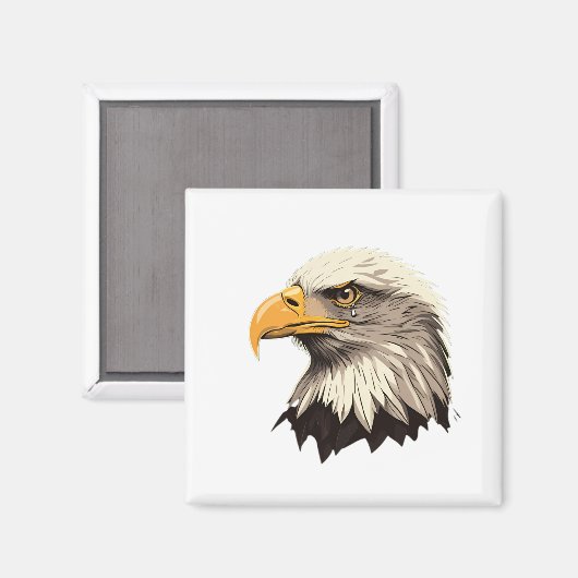 Crying Eagle magnet (Voorkant / Achterkant)