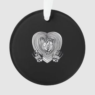 Crying Heart Classic - Skelet Handen Hart Ornament