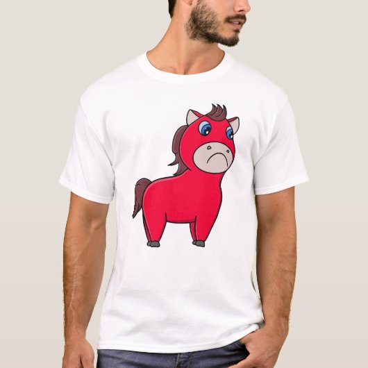 Crying Horse T-shirt (Voorkant)