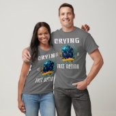 Crying Is A Free Action Funny Fantasy Gamer Video  T-shirt (Unisex)