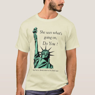 Crying Liberty T-shirt
