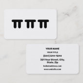 Crying Tears ㅠㅠㅠ Korean Emoticon Visitekaartje (Voorkant / Achterkant)