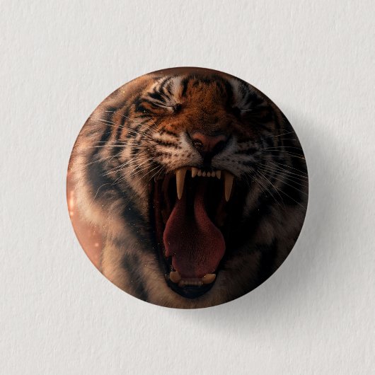 Crying Tiger - Button (Voorkant)