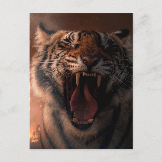 Crying Tiger - Postkarte Briefkaart (Voorkant)