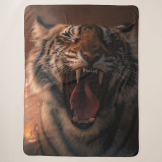 Crying Tiger - Sherpadecke Sherpa Deken