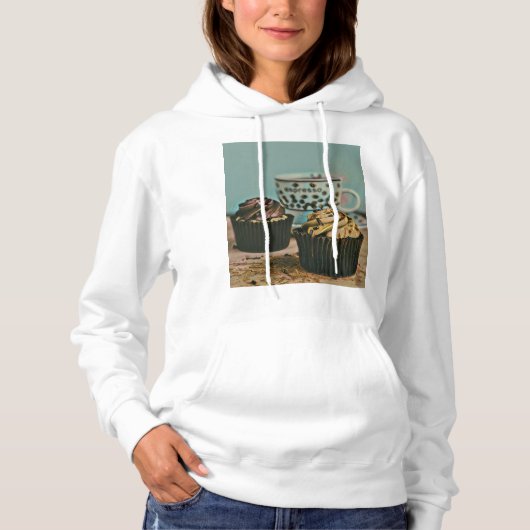 Crynose cream hoodie (Voorkant)